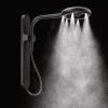 Moen N207R0BL Spa Shower Rainshower, Matte Black(Spot Resist Brushed Nickel)
