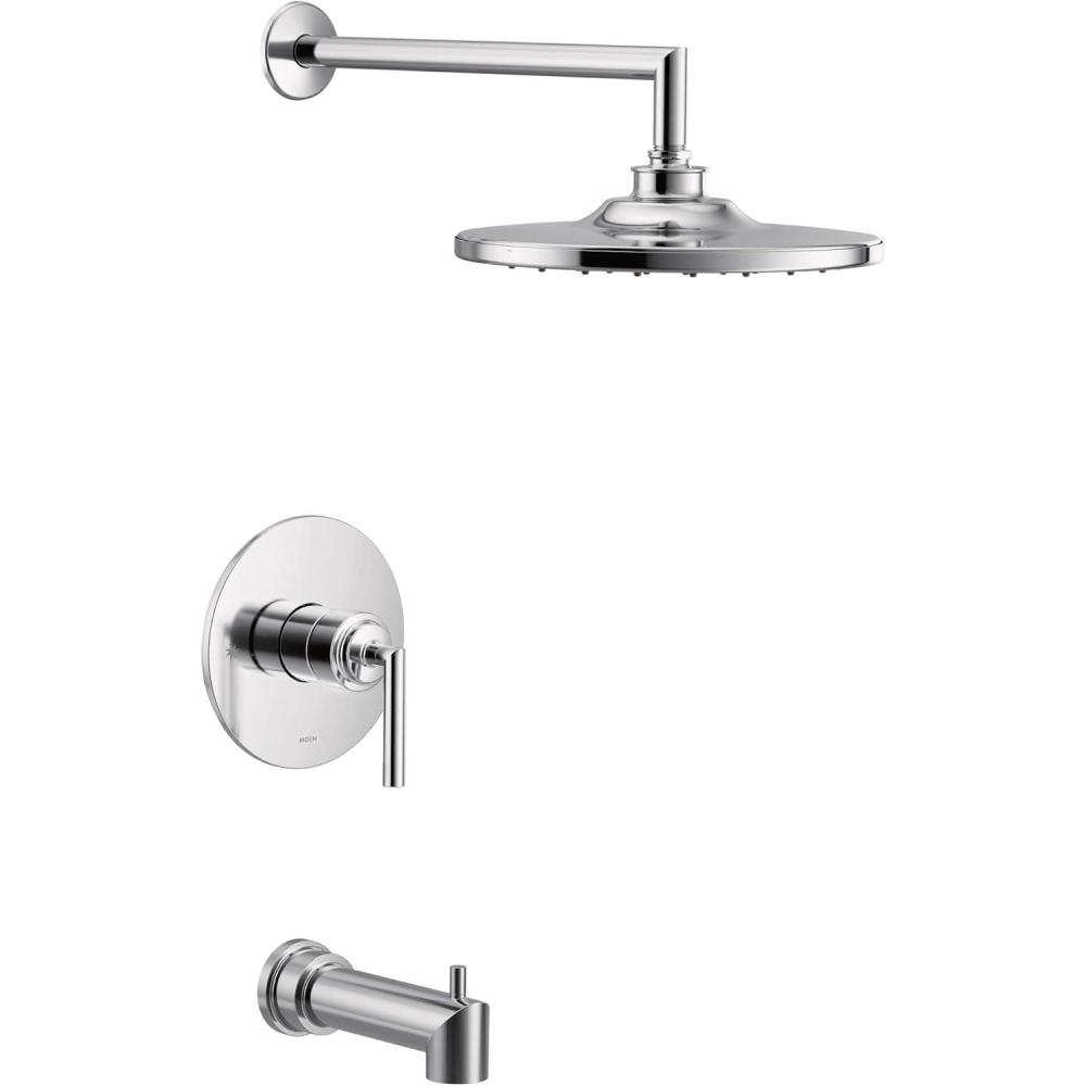 image:imageMoen UTS32003 Arris MCORE 3Series 1Handle Tub and Shower Trim Kit Valve Required Chrome