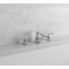Moen TS93003BL Arris 2-Handle Deck Mount Modern Roman Tub Faucet Trim Kit, Valve Required, Matte Black(Matte Black)